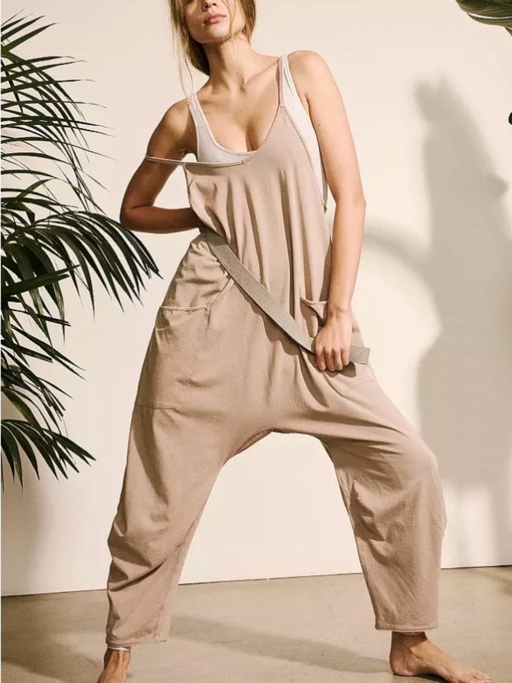 FP Movement Women's Hot Shot Onesie Sz M Hiking Travel Trendy Granola